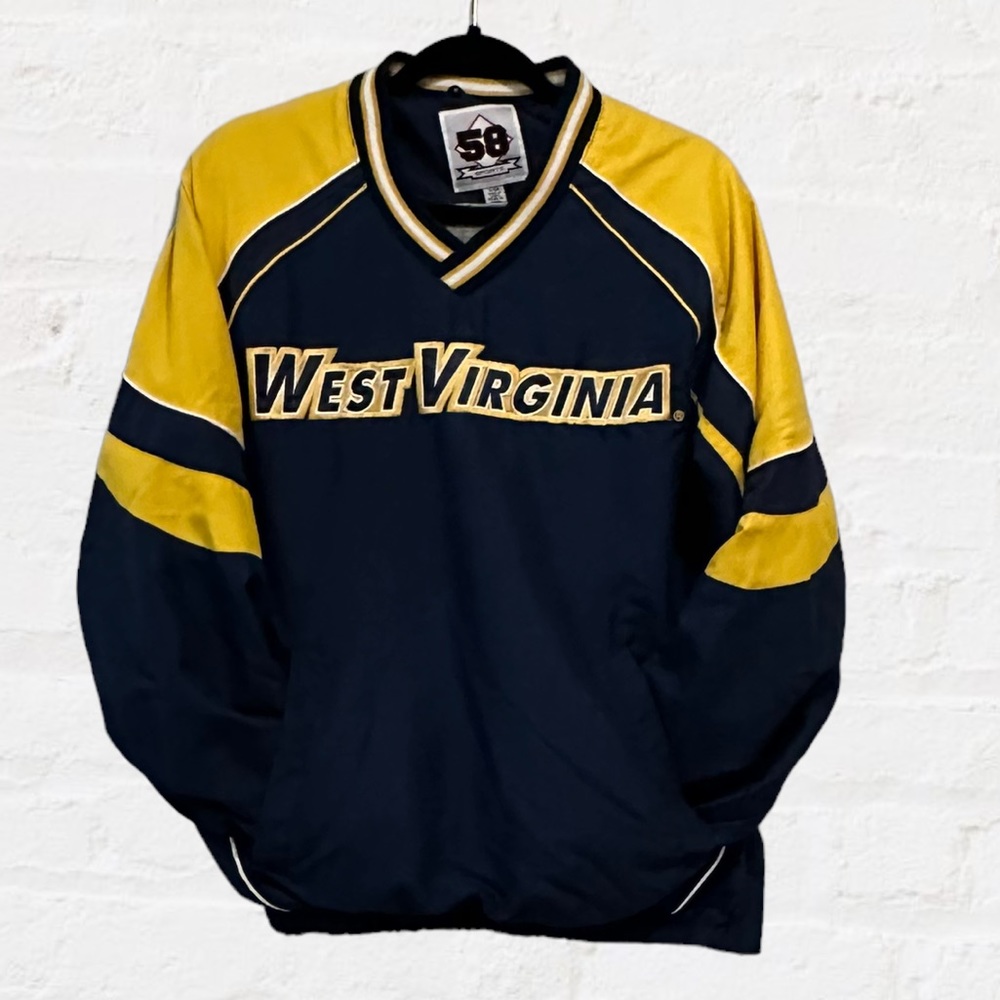 58‎ Sports West Virginia Pullover Men’s Sz Small